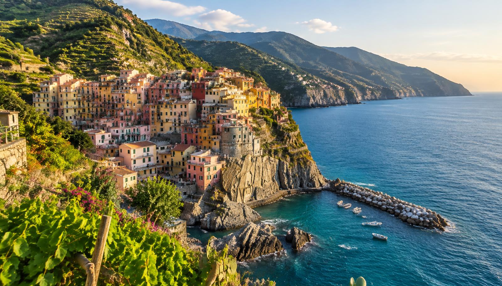 Manarola, Italien